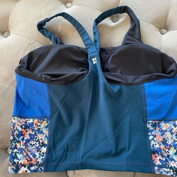 Sweaty Betty Power Cropped Workout Tank Large - Picture 6 of 7